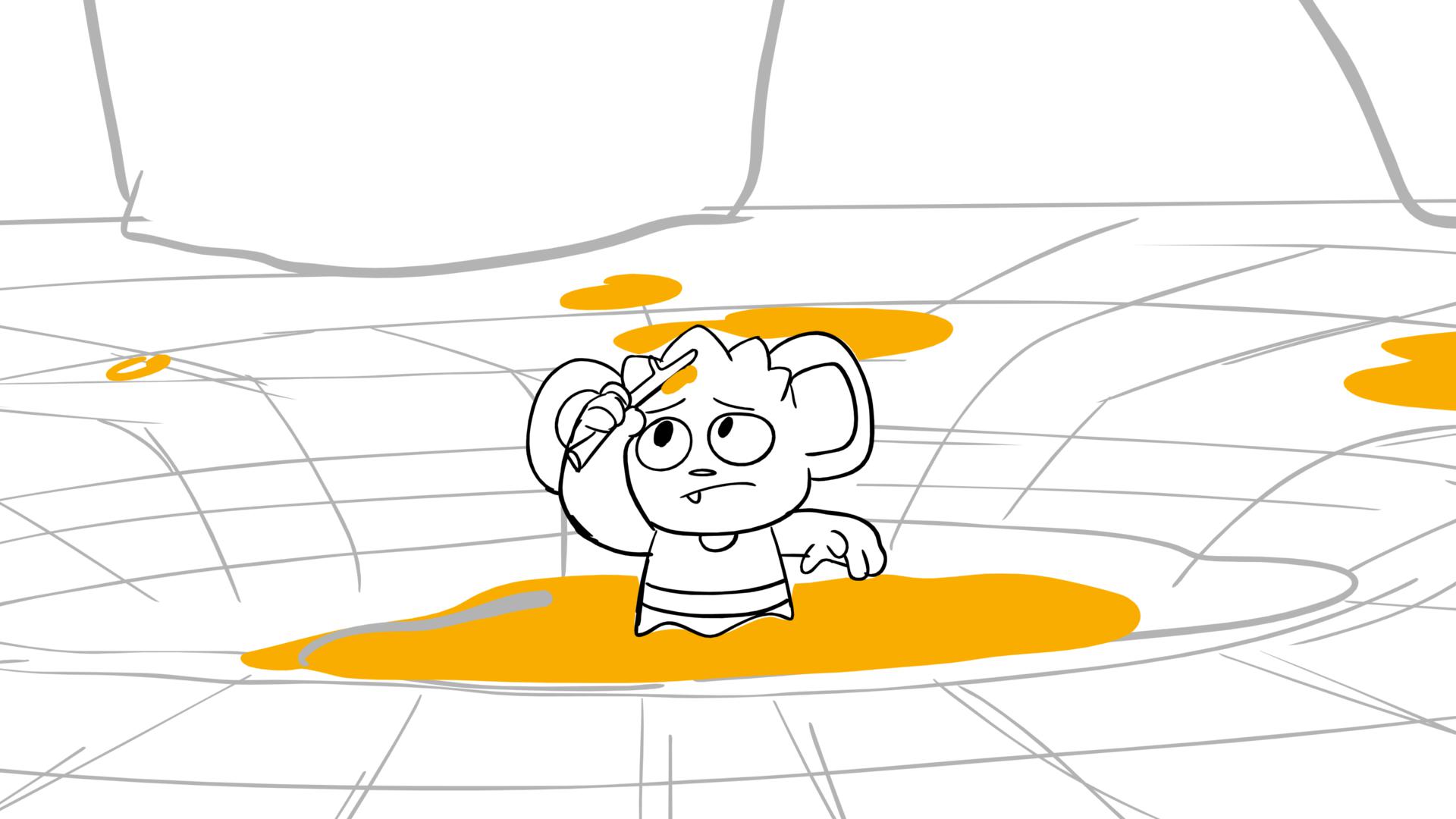 Fun with Nubs — Ep. 112, lámina 097, storyboard by Melissa Ballesteros